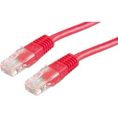 Roline Пач кабел Roline 21.99. 1561, UTP, Cat. 6, 5м, червен (21.99.1561)