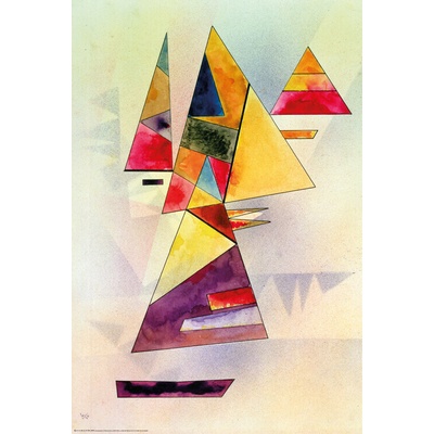 Plagát, Obraz - Composition (1930), Wassily Kandinsky, 61 × 91.5 cm