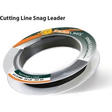 CarpLinq Snag Leader Cutting Line Dark Brown 50m 25lb