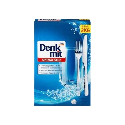 Denkmit Jemnozrnná soľ do umývačky riadu 2 kg