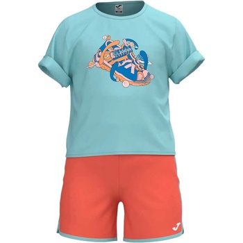 JOMA Camp set - Blue (Blue / Coral)