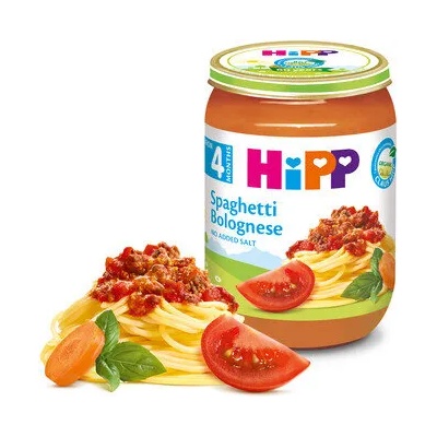 Hipp пюре БИО Спагети Болонезе - 190 г
