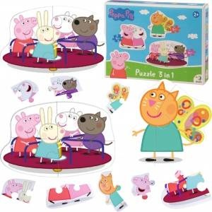 Dodot Puzzle Peppa Pig 3 in1