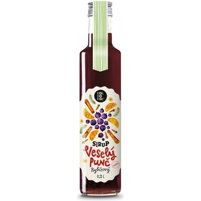 Koldokol Domáci ovocný sirup veselý punč 250 ml