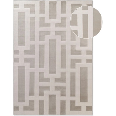 Elle Decoration Сиво-кремав килим 120x170 cm Perles Onyx - Elle Decoration (106188-120x170)