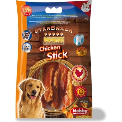 Nobby Starsnack Barbecue tyčinka s kuřetem 13 cm/113 g