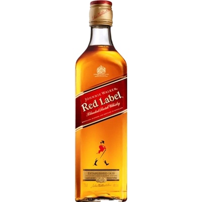 Johnnie Walker RED LABEL 5y 40% 0,7 l (holá láhev)