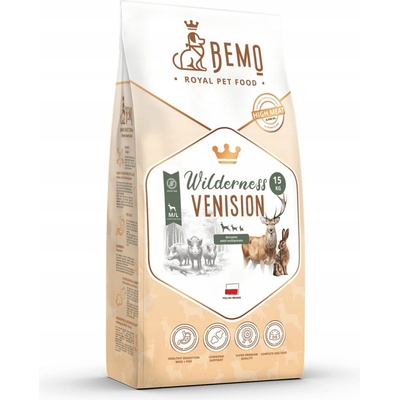 Bemo Wilderness Divočák Jelen Zajíc Small & Medium 15 kg