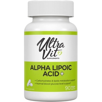 Image 1 of UltraVit by VPLab Alpha Lipoic Acid+ [90 капсули]