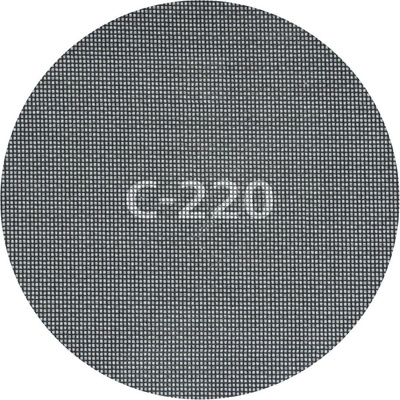 Wolfcraft Brúsna mriežka, ø 225 mm, karbid kremíka, veľkosť zrna: veľmi jemné, zrnitosť: 220, 5 ks 2288000