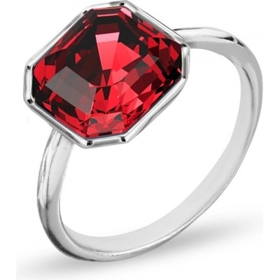 Spark prsten červený se Swarovski Elements Imperial P448010SC Scarlet