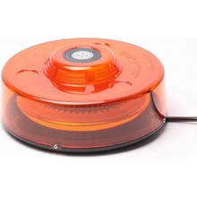 KMR PROFI LED maják UFO II 12-24V 48x0,5W oranžový magnet ECE R65 70x165mm