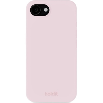 Holdit Гръб Holdit Silicone за iPhone 16e - Pale Pink