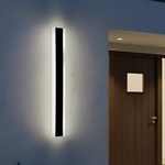 Kobi LED външно стенно осветително тяло MIRANA S LED/12W/230V 4000K IP44 60 cm черно (KB0685)
