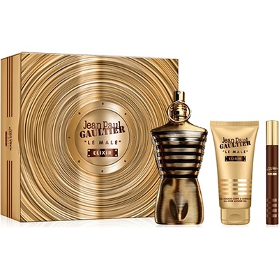Jean Paul Gaultier Le Male Elixir подаръчен комплект с парфюмна вода 125мл и душ гел 75мл за мъже 1 бр