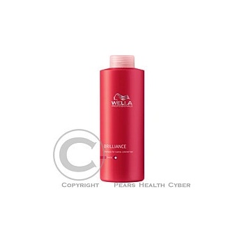 Wella Brilliance Shampoo For Coarse Colored Hair 1000 ml