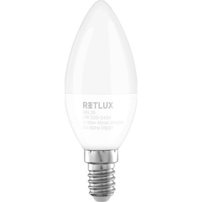 Retlux REL 35 LED C37 4× 5W E14 WW REL 35 LED C37 4x5W E14 teplá biela