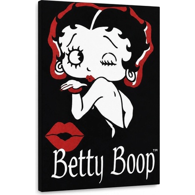 Ručne maľovaný POP Art obraz Betty Boop - 70x100 cm