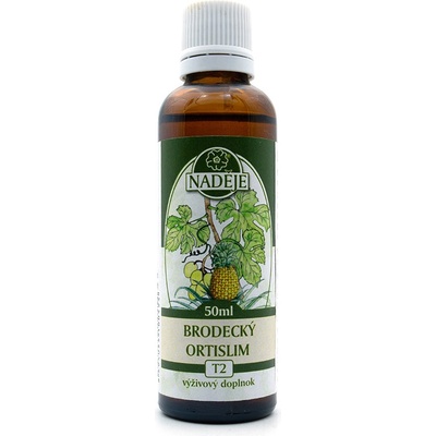 Naděje Brodecký redukční ortislim bylinná tinktura 50 ml