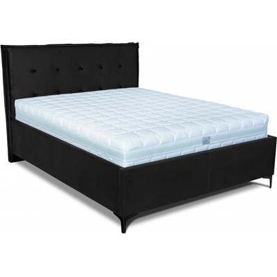 Mood Hélia s kovovým nožným výklopom 2219 / čierna