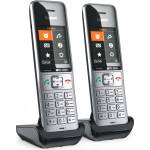Gigaset Gigaset Comfort 500HX duo телефон, сребристо-черен (L36852-H3061-R101) Телефонни апарати