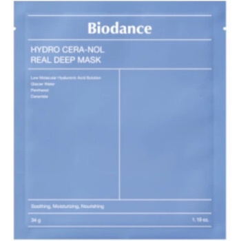 Biodance Hydro Cera-Nol Real Deep Mask hydrogélová výživná a hydratačná maska 34 g 1 kus