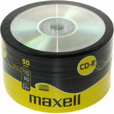 Maxell CD-R80 MAXELL, 700MB, 52x, 50 бр (ML-DC-CDR80-50)