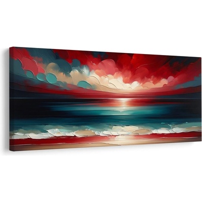Obraz plameny obloh - 120x60