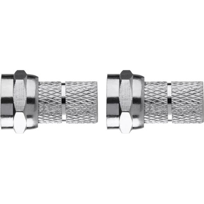 Emos F vidlica pre koax CB113 7mm 2ks K7351.2