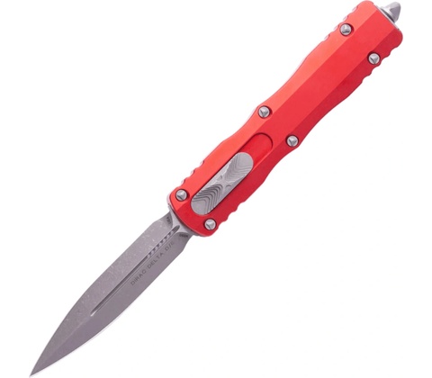 Microtech DIRAC DELTA D/E APOCALYPTIC STANDARD RED 227-10APRD