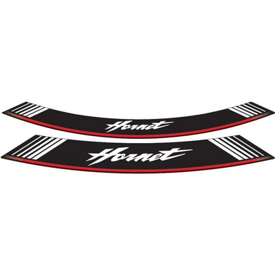 PUIG linka na ráfik HORNET 5526P strieborná linky na ráfik - sada 8ks