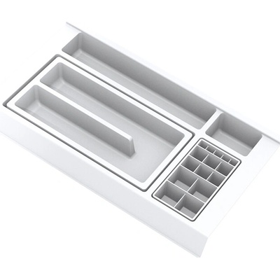 GOLLINUCCI Kúpeľňový organizér s príslušenstvom 450mm 241x422x53mm biela 10900302