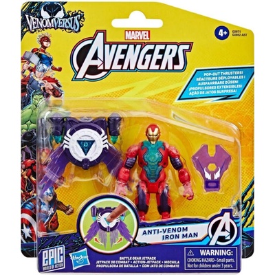 Hasbro Avengers Fig Super Gear Iron Man 10cm (g0971)