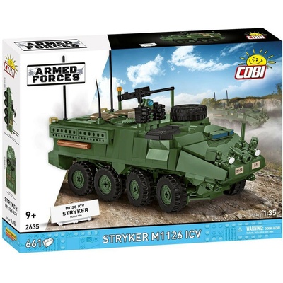 Cobi 2635 Armed Forces STRYKER M1126 ICV, 1:35, 661 k – Zboží Dáma