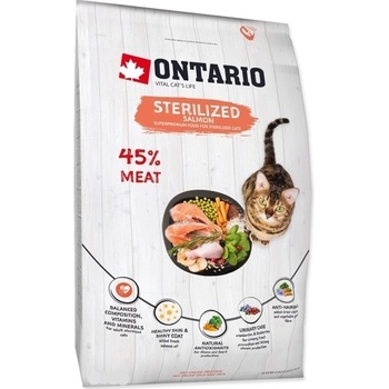 Ontario Cat Sterilised Salmon 2 kg