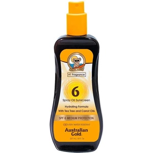 Australian Gold Tea Tree&Carrot Oils Spray SPF6 237ml Protector - Orange