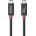 Hama USB кабел HAMA Essential, USB-C, 1 м, 80 Gbit/s, 240 W, черен - 200799 (HAMA-200799)