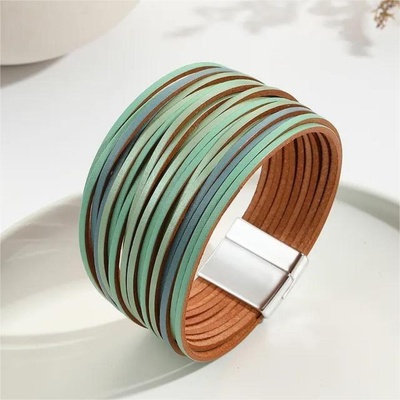 HARAHU Дамски гривна ko-38699 - Зелена kp38699 (ko-38699)