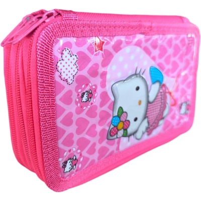 Несесер с 3 ципа с релеф