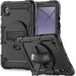Tech-Protect Калъф с Дръжка за Samsung Tab A11/ A9 8.7", Tech-Protect Solid360 Case, Черен (5906302335046)
