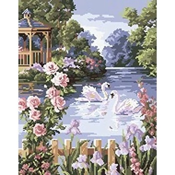 Image 1 of Казанлъшки гоблени Гоблен Беседка с рози Puppets (Унгарски)