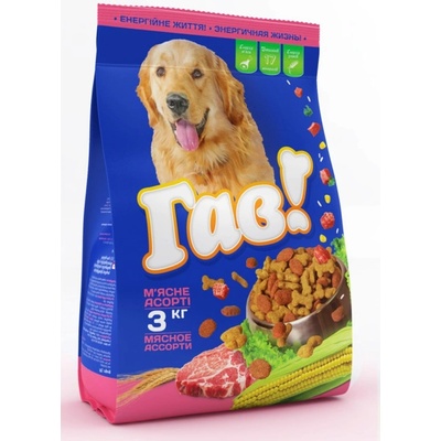 GAV for adult dogs with meats assorts 10 kg