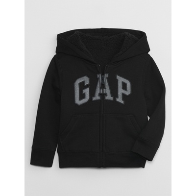 GAP Бебешки затоплен суитшърт с качулка GAP GAP | Cheren | Момчешки | 98