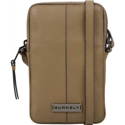 Burkely dámská kožená crossbody kabelka na telefon Jitte hnědá