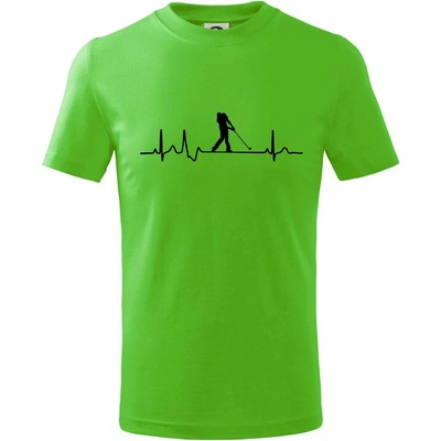 EKG golf úder tričko detské Apple Green
