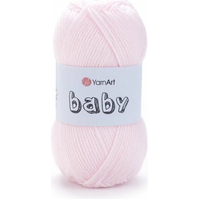 Yarn Art příze Baby 853 pastelově růžová