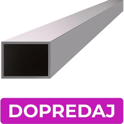 DOPREDAJ profil 40 x 30 x 2 x 5000 mm, brúsená AISI 304