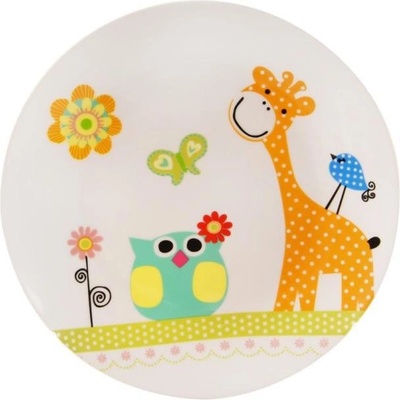 Orion porcelánový detský tanier ŽIRAFA 21 cm