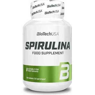 BioTechUSA Spirulina, 450 mg, 100 таблетки, BioTech USA