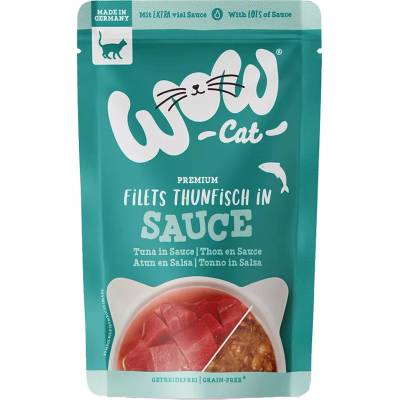 WOW Cat Sauce Tuňák Adult 85 g